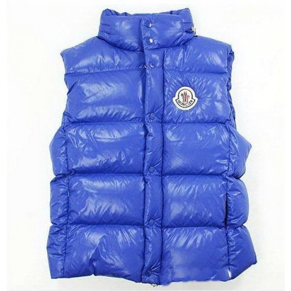 Moncler Donna Down gilet Bianco Presa M82